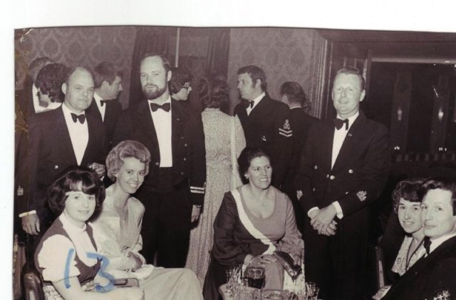 13. lefthand side Jan Pearce, Lt Dave Jenkins